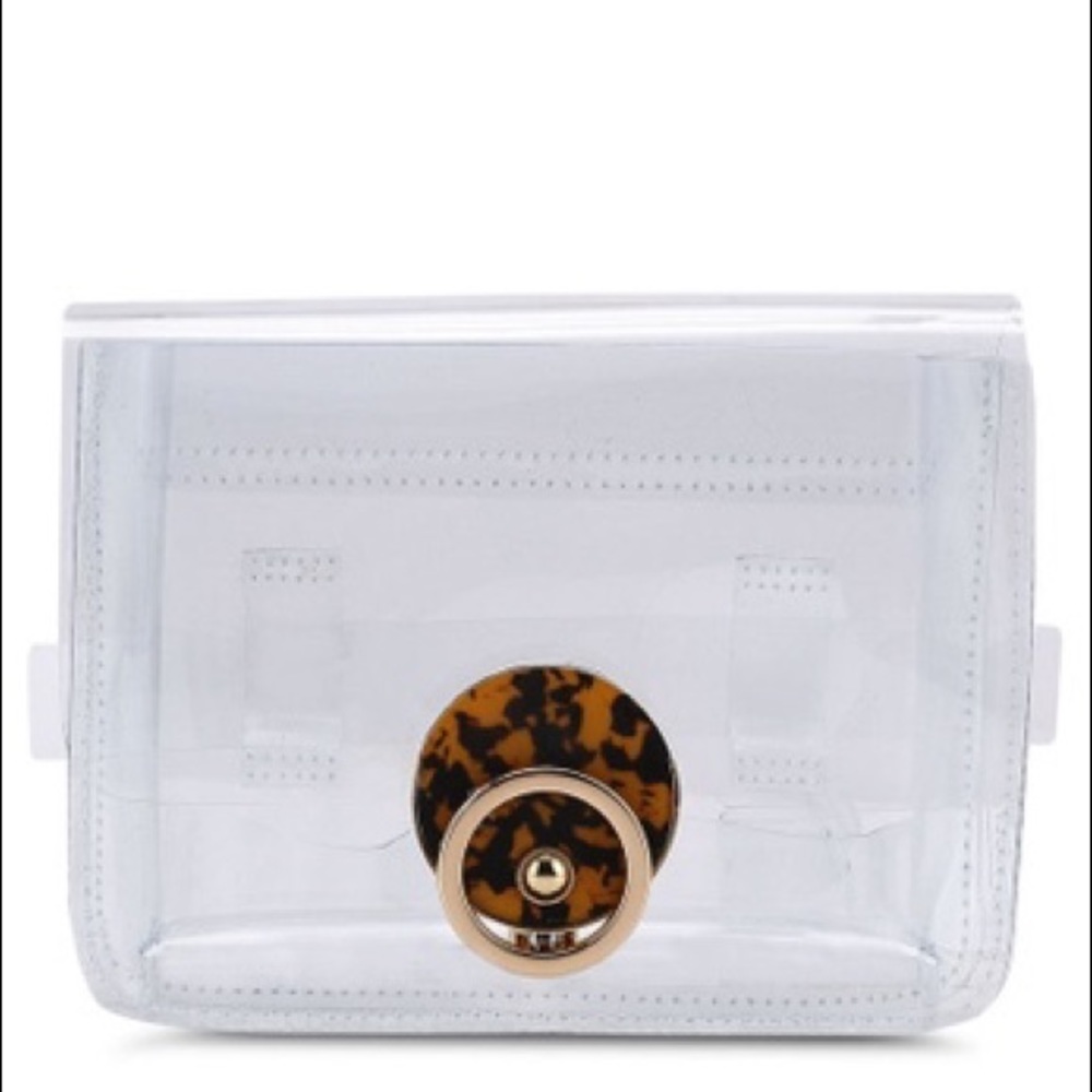 Topshop clear belt bag